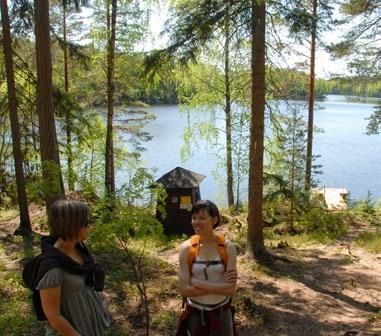 Puistokuja 1, Ruotsinpyhtää Kallen kierros Liljendalin metsien halki kulkeva 11,5 kilometrin pituinen Kallen kierros on monipuolinen vaellusreitti muutamalla vaativalla nousulla.