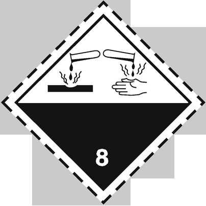 KOHTA 14: KULJETUSTIEDOT (jatkuu) 14.1 YK-numero: UN1760 14.2 Kuljetuksessa käytettävä virallinen nimi: SYÖVYTTÄVÄ NESTE, N.O.S. (Sodium metasilicate pentahydrate ) 14.