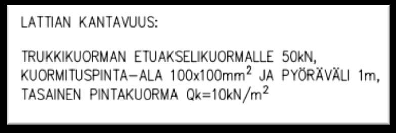 45 9.1 Lattiat ja rakennetyypit Rakennuksessa on maanvaraista lattiapinta-alaa noin 7000 m 2. Siitä terminaalitilan osuus noin 6300 m 2 ja se on valettu teräskuitubetonilla.