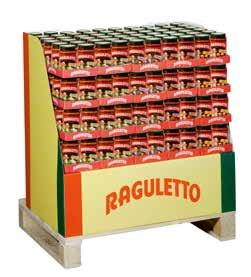 Raguletto-pastakastikkeet ½-lava, 40 me 3104 Mozzarella-Basilika 14 3100