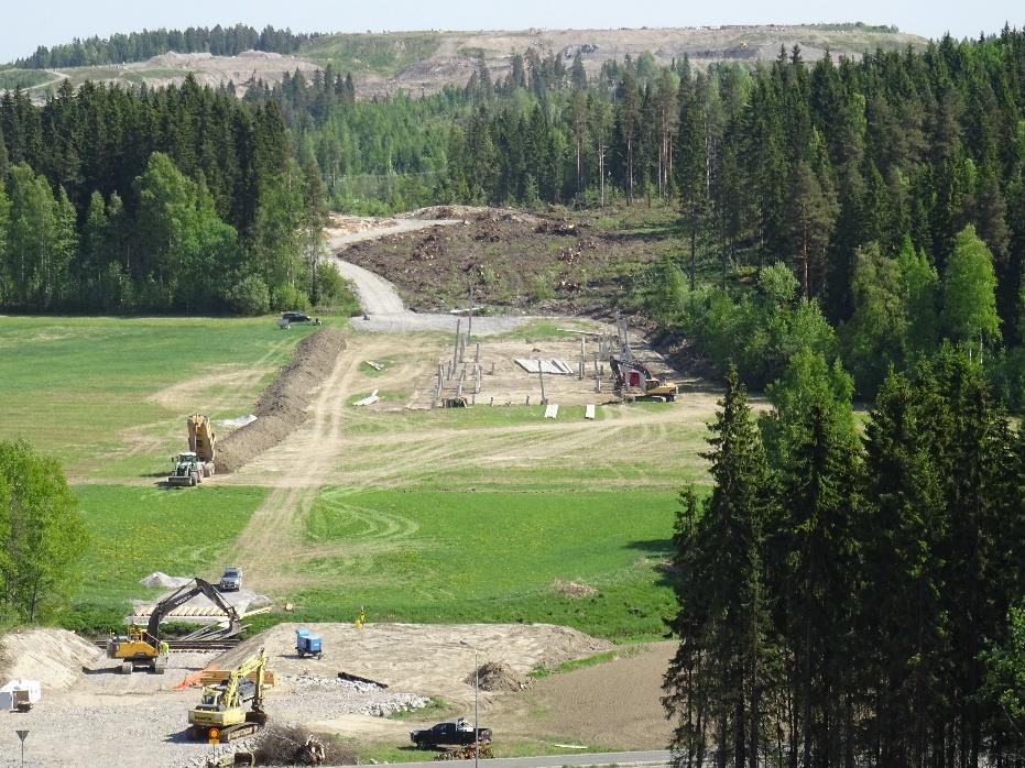 länteen Sillan S9 tuleva sijainti