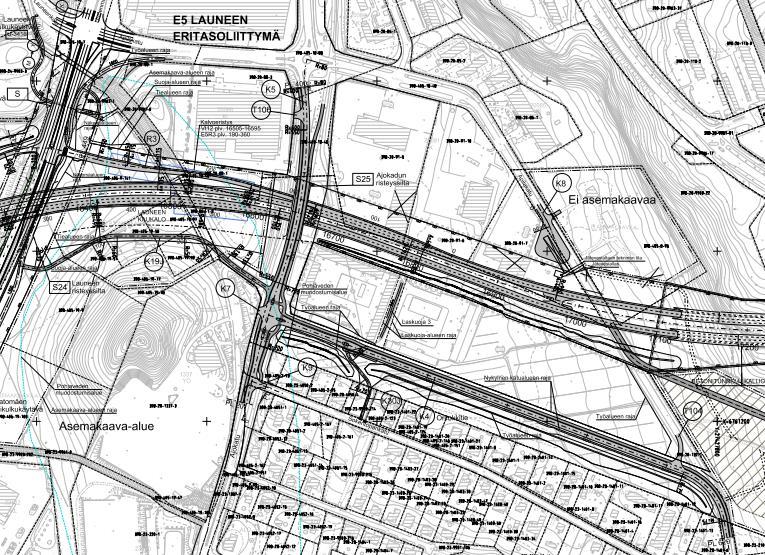 Ajokadun risteyssillan ja Orvokkitien rakentaminen sekä Vt 12 maaleikkaustyöt Töiden aloitus