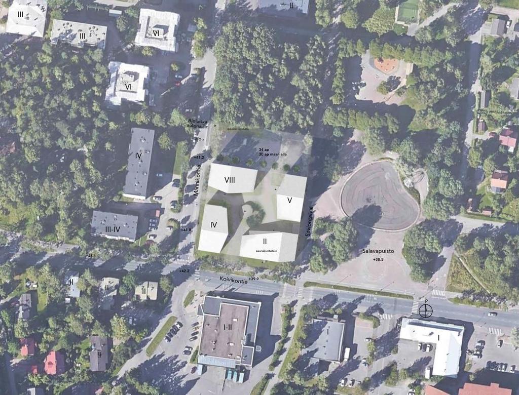 22 5 ASEMAKAAVAMUUTOKSEN TOTEUTUS 5.