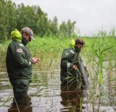 kartoituksesta. Työt toteutettiin usean toimijan yhteistyönä.