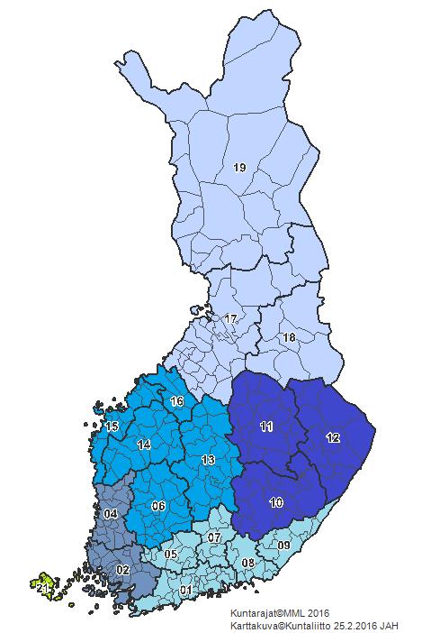 ELVAR-TOIMIKUNTIEN ALUEJAKO Pohjois-Suomi Varautumissuunnittelija Juha Ristola juha.ristola@ely-keskus.fi +358 295 038 103 Länsi-Suomi Valmiussuunnittelija Petri Jokilahti petri.jokilahti@ely-keskus.