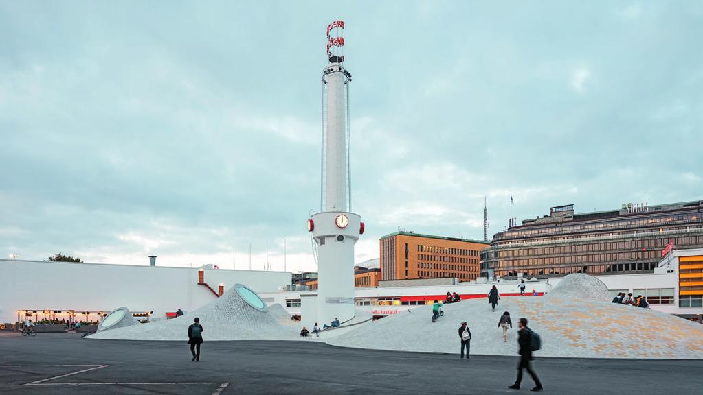 Tuomas Uusheimo 14 Amos Rex is the Concrete Structure of the Year 2018 Amos Rex was awarded as the Concrete Structure of the year 2018 for its skilful architectural and structural design as well as