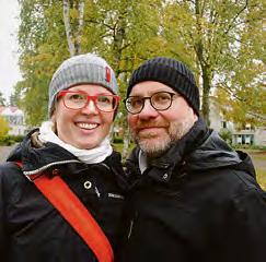 Nyt alkaa tuntua siltä, että avioliittotyö on kypsymässä kutsumukseksemme. Lähdimme Lapualle myös hakemaan työkaluja ja eväitä, Palmit kertovat.