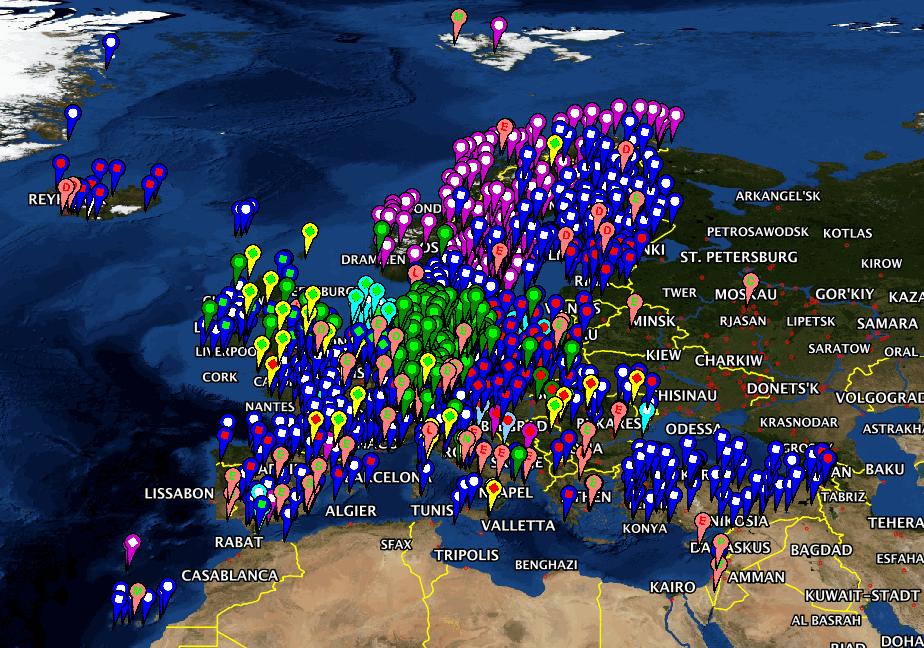 Ceilometrit/lidarit Euroopassa http://www.dwd.