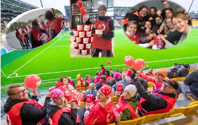 Suomen Punaisen Ristin Länsi-Suomen piirin vuoden 2018 Nälkäpäivä keräys tuotti 29.11.