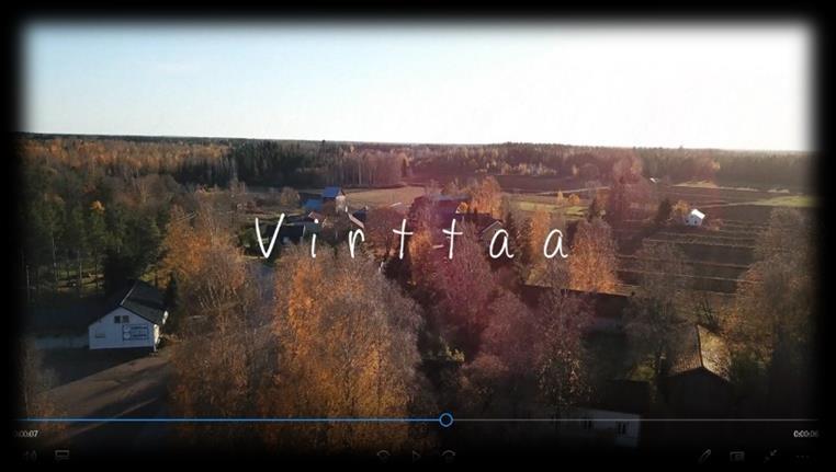 OMIA KERTYNEITÄ TUOTOKSIA 3. KYLIEN ESITTELYVIDEOT - Virttaan kyläesittely.