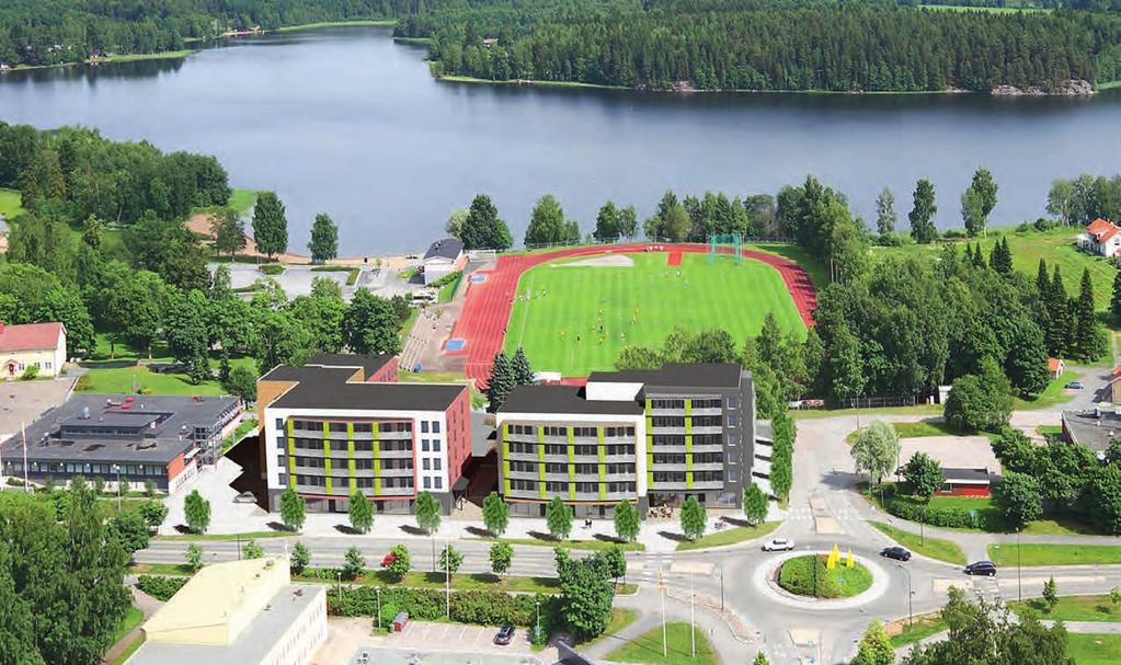 ivace KOTI ALVELUIDEN KEELLÄ Vivaceen muuttava ei välttämättä tarvitse autoa ainakaan päivittäisasioinnin hoitamiseen. Ylöjärven keskustassa kevyen liikenteen väylät ovat hyvin hoidetut.