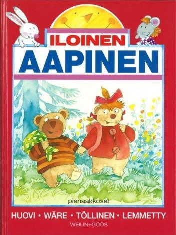 Aapisessa Aapeli-tonttu johdattaa lapset lukemisen ja kirjoittamisen maailmaan.