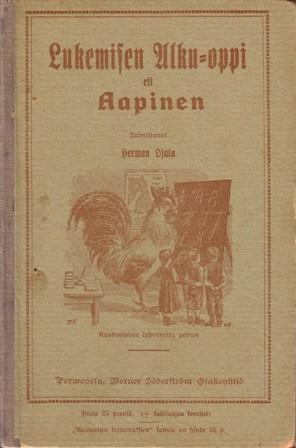 Jaakko Länkelän Ensimmäinen lukukirja ja aapinen noudattaa niin sanottua kirjoituslukumetodia. Ensin opetellaan kirjaimet ja vasta sen jälkeen lukemaan. 3.