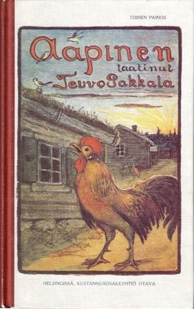 Tätä aapista käytettiin 1940-luvulle saakka korjattuina ja lisättyinä painoksina. 9. PAKKALA, Teuvo Aapinen. Kuvallinen. Laatinut Teuvo Pakkala.