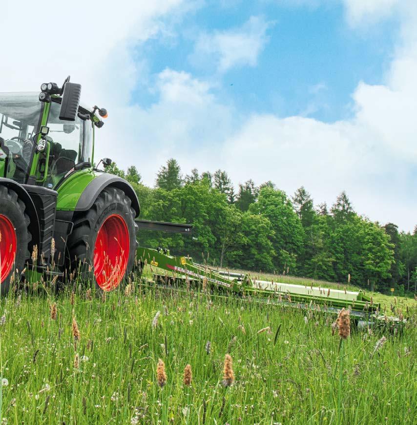 Fendt -lautasniittokoneet. Täydellistä viljaa voi korjata vain täydellisillä koneilla.