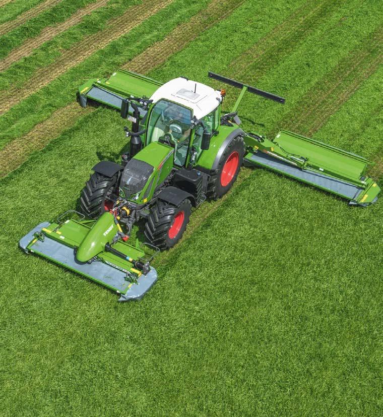 Törmäyssuojaus SafetySwing on Fendt -niittokoneyhdistelmän patentoitu mekaaninen törmäyssuoja.