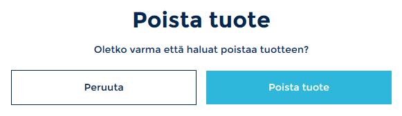 3.7 Muokkaa ja poista tuotetietoja Muuta tuotetietoja Tuotetietoja pääsee muokkaamaan HALLINTA -kuvakkeesta, TUOTTEET -osiosta.