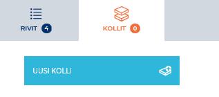 Kun toimituksen tuotteet on kerätty keräysalueelle, ryhdytään raportoimaan keräystä.