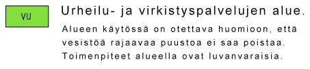 Kuva 9. Ote ajantasaisesta yleiskaavojen yhdistelmästä.