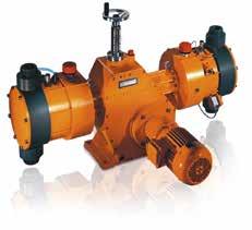 (mäntäannostelupumppu): 38 6 014 l/h, 320 6 bar UUSI Hydraulivälitteinen kalvoannostelupumppu Evolution mikro Evolution mikro on korkeille paineille soveltuva tarkkuusmäntäannostelupumppu.
