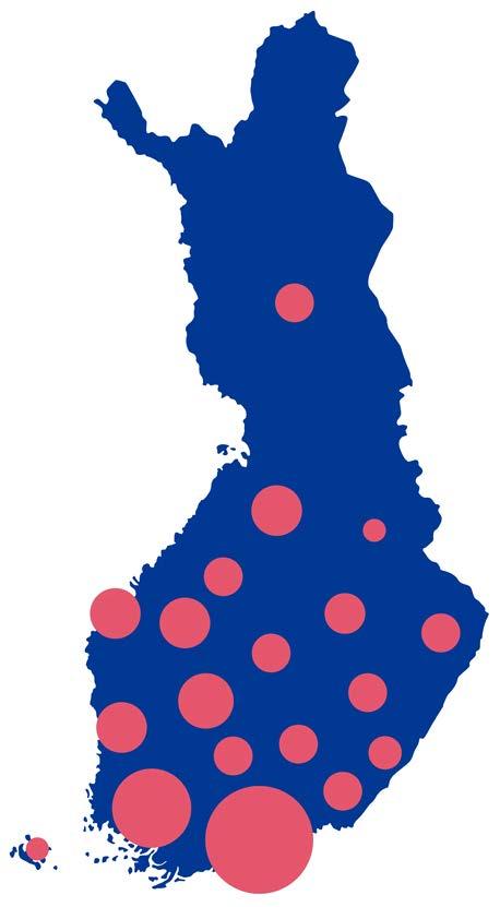 Elintarviketeollisuus kokoaan merkittävämpi tekijä Työllistää 38 000 suomalaista, välillinen vaikutus työllisyyteen suurempi kuin teollisuudessa keskimäärin: Yksi työpaikka