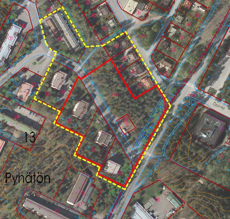 MARJATE Pyhättömän (3) kaupunginosan