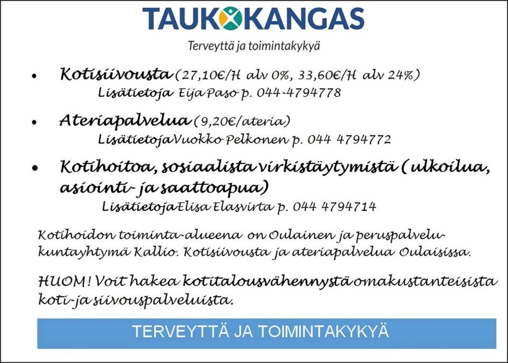 toivottaneet ihmiset tervetulleiksi toimistolle juttelutuokioon ja kahvin ääreen. Työssä korostuvat mielestäni erityisesti kuuntelemisen ja läsnäolon taidot.