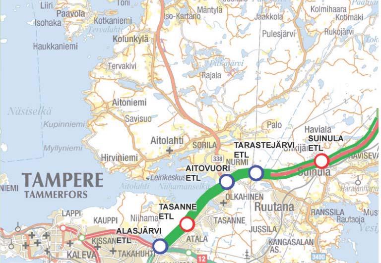 Vt 9 Alasjärvi Käpykangas,
