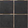 matta, 116x101 mm, sauma Weber 17 Medium Grey lattialaatta Hexagon Black musta, matta, 116x101 mm, sauma Weber 19