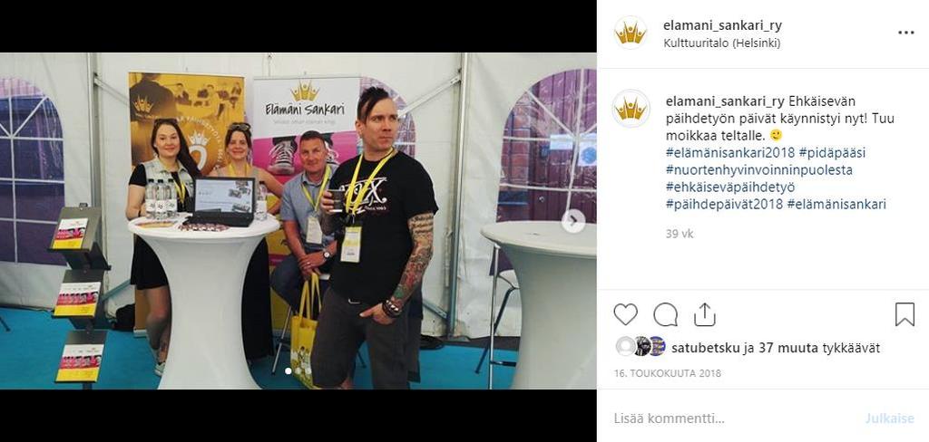 Sosiaalisen median tuloksia vuonna 2018 Instagramissa seuraajiemme määrät kasvoivat