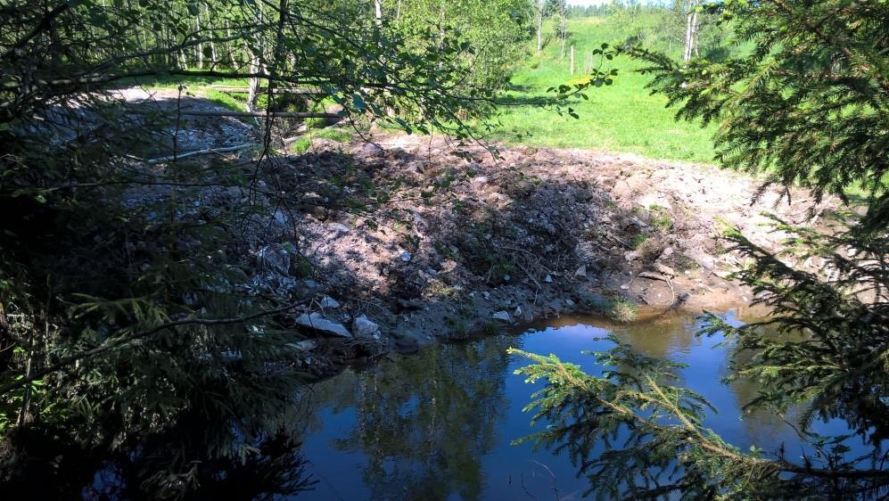 Kevättulvan ja rakenteiden sulamisen jälkien korjausta