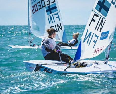 HUIPPU- URHEILU VALMENNUS JA HUIPPUKILPAPURJEHDUS Kauden 2018 aikana maajoukkuepurjehtijamme saavuttivat kaksi maapaikkaa (Laser radial ja Laser standard) Tokion 2020 olympialaisiin.