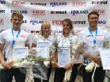 , World Cup Final 3., Princess Sofia Trophy 5., Enoshima World Cup 5. KAARLE TAPPER: MM 12. (maapaikka), EM 8., World Cup Final 5.