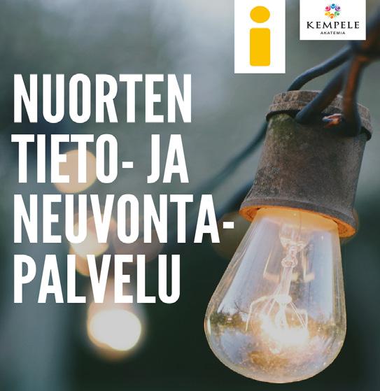 Klubin toiminnan sisältö voi olla hyvin monipuolista ja NUORTEN TIETO- JA NEUVONTA- PALVELU Kempeleen pääkirjasto, Zeppelinintie 1, 90450 Kempele Torstaisin klo 16 18 Tavoitat Kempeleen nuorten
