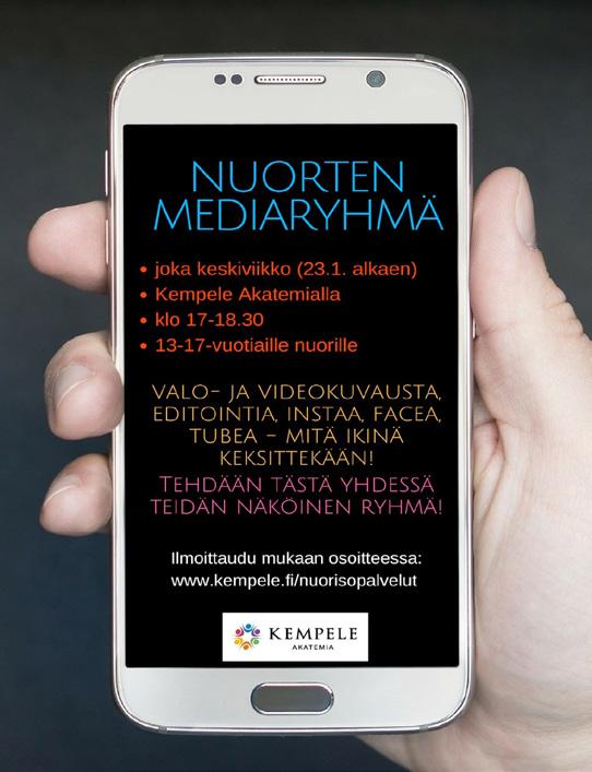 Nuorten tieto- ja neuvontapalvelu tarjoaa kaikille alle 30-vuotiaille kempeleläisille maksutonta tietoa, ohjausta ja neuvontaa erilaisissa nuorten elämään liittyvissä kysymyksissä ja tilanteissa.