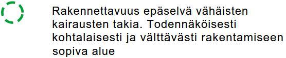 -Alueella on oletettavasti suurta vaihtelua pohjamaa olosuhteissa.