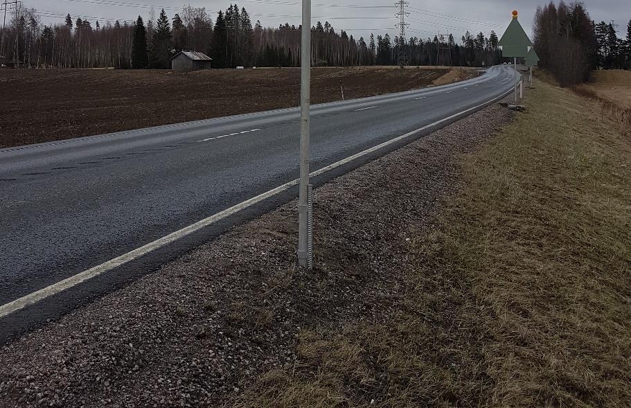 Keliolosuhteet olivat hyvin samanlaiset kuin toisena testipäivänä. Tuuli oli puuskittaista, mutta heikkoa.