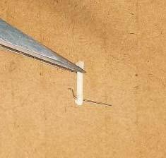 1. Hartsivalukotelo Poraa kierrejarrun kammelle reikä 0,4mm