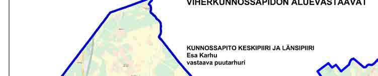 4.3 KUNNossapidon järjestäminen 4.3.1 Viheraluepalvelujen monituottajamalli Vantaalla