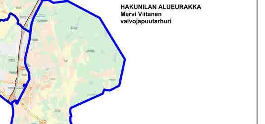Näiden alueiden kokonaispinta-ala on noin 3091 ha.