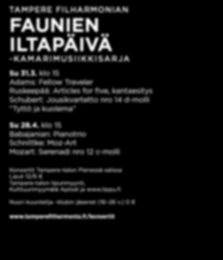 Väyrynen, sopraano Keväistä hupailua muun muassa Straussin ja
