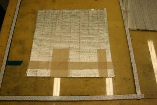 The idea of using the elevated temperature cure was to create higher residual stresses than in the room temperature cure/post-cure process.