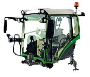 Vakio- ja lisävarusteet Vakiovaruste: g Lisävaruste: c FENDT X5 -OHJAAMO