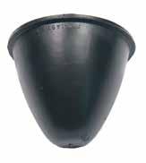 - Kiinnitysruuvit koosta riippuen M4x10mm => M16X44mm. - Kumimateriaalin kovuus 60ShA.