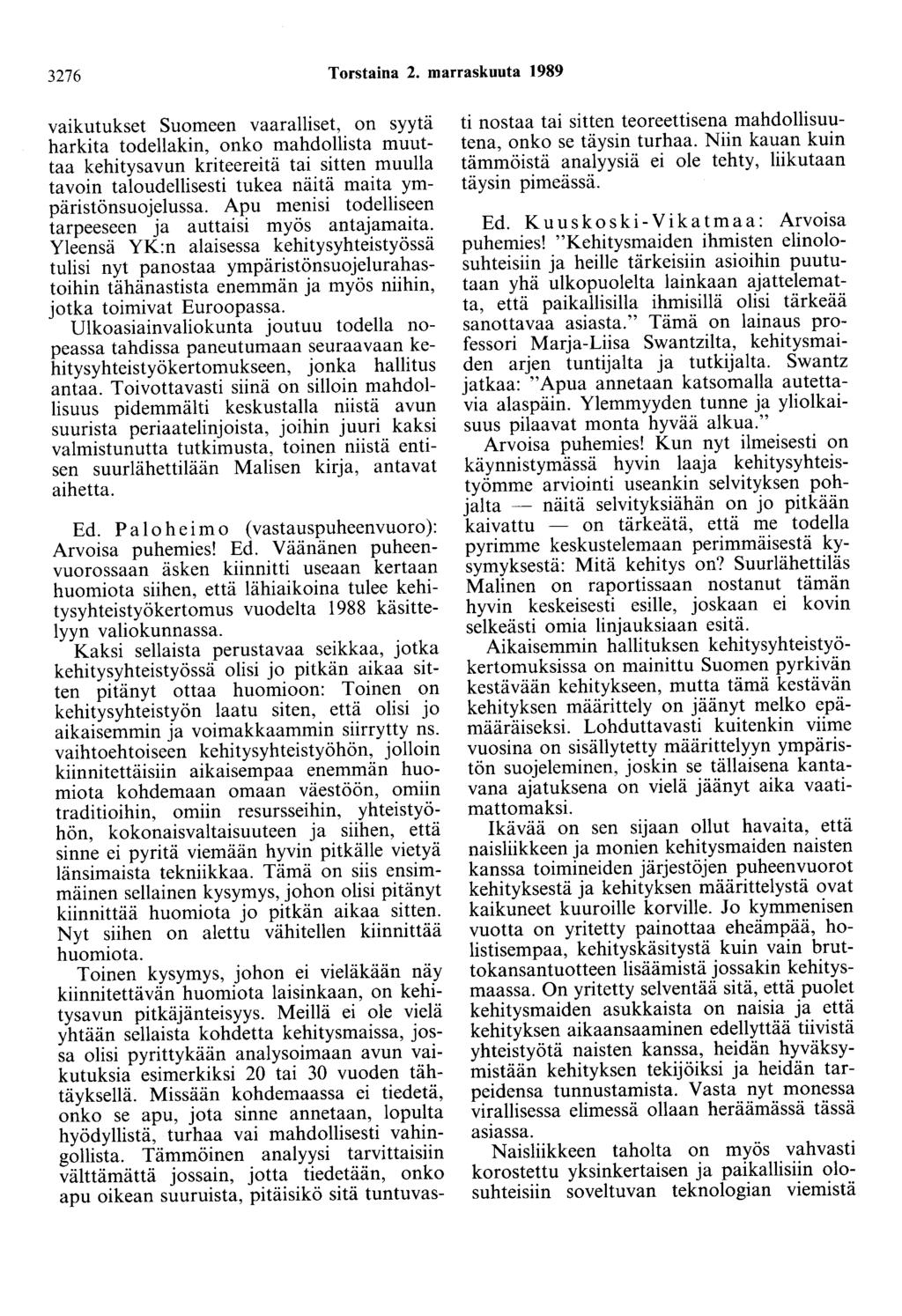 3276 Torstaina 2.