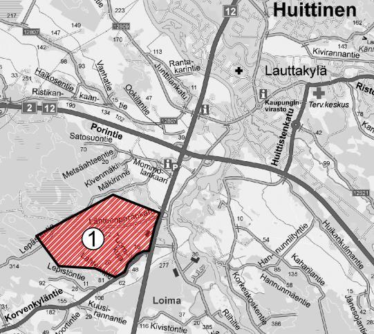 KAAVOITUSKATSAUS 2018 Sivu 12 LÄHIAIKOINA VIREILLE TULEVAT OSAYLEISKAAVAT Maurialan teollisuusalueen laajennus Osittain uuden osayleiskaavan ja osittain keskustan osayleiskaavan (12.12.2011, 24.9.