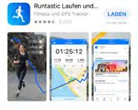 KOMOOT FAHRRAD UND WANDER-NAVI Fahrrad- oder Wanderfreunde können mit Hilfe dieser einfach bedienbaren App ihren Weg zu den planen.