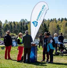 SUOMEN LADUN VUOSI PÄHKINÄN- KUORESSA Suomen Ladun tehtävänä on edistää kaikenikäisten ulkoilua ja liikunnallista elämäntapaa kaikkina vuodenaikoina.