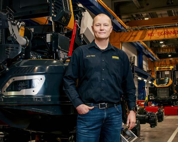 MARKKINAKATSAUS Taustana hyvälle konemyynnille oli asiakkaidemme hyvä työtilanne. Sekä mekaaninen että kemiallinen metsäteollisuus ovat olleet hyvässä vedossa.