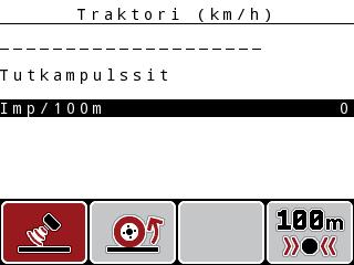 Käyttö, QUANTRON-A Nopeussignaalin kalibrointi uudelleen: Voit joko korvata jo olemassa olevan profiilin tai valita tyhjän muistipaikan profiilia varten. 1.